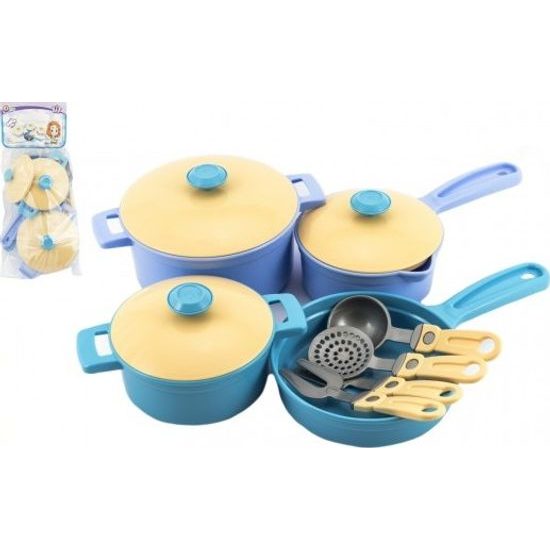 Sada pánví s doplňky - modrá