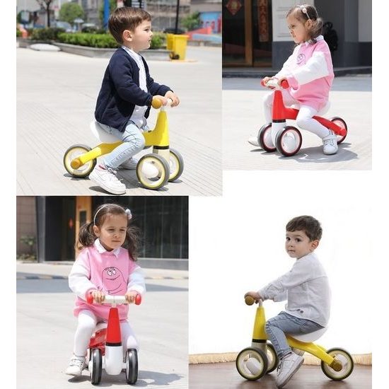 Ecotoys dětské odrážedlo Žirafa žluté