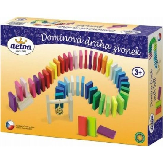 Dominová dráha se zvonečkem 95ks