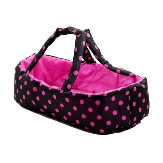 Alice kočárek pro panenky 9346 kombinovaný černý