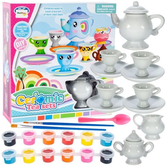 Malování a zdobení kamenů pro děti Ceramic Painting