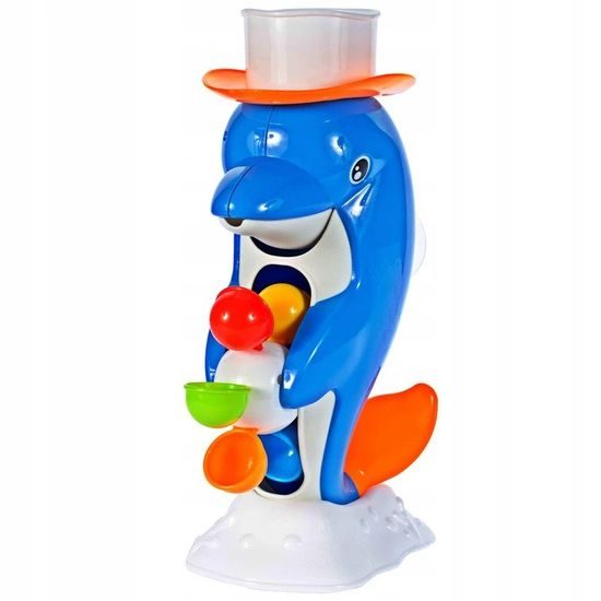 Delfínek pro děti do vany s kolovrátkem Water Dolphin