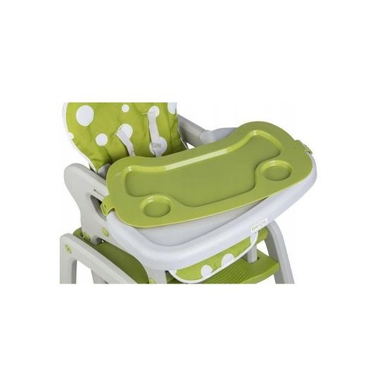 Ecotoys jídelní židlička s houpačkou 3v1 Green