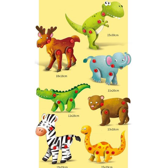 Konstrukční stavebnice s vrtačkou na baterie Zoo Panel 172 ks