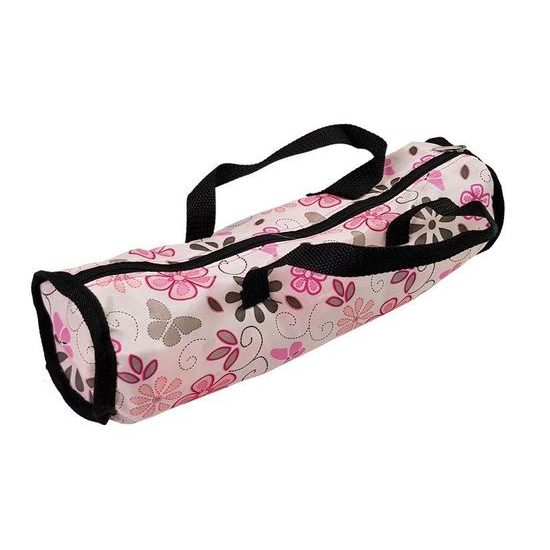 SMONTOVÁNO Alice postýlka pro panenku 7702 světle růžová s kytičkami