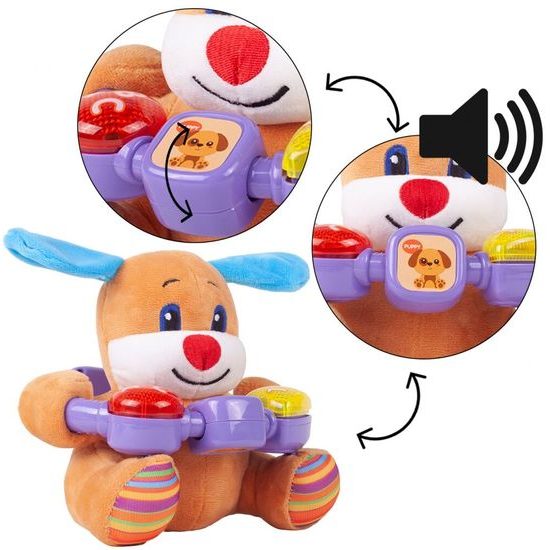 Interaktivní plyšový pejsek na baterie Baby Puppy