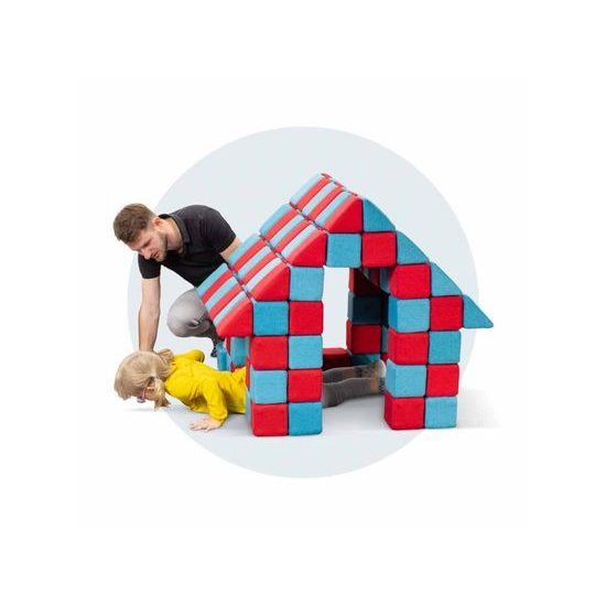 Magnetická stavebnice JollyHeap Medium 50 ks