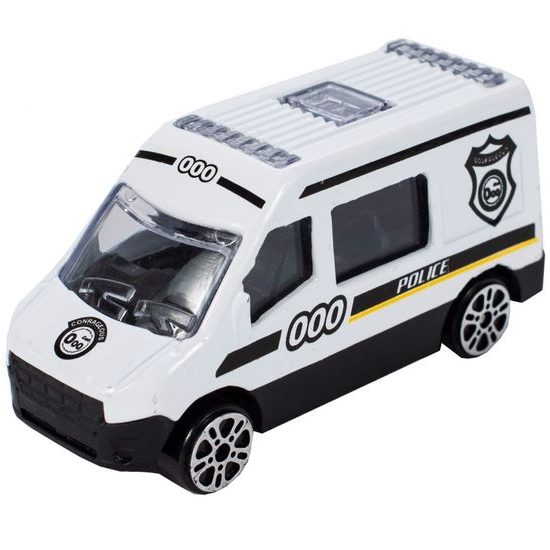 Interaktivní letadlo s autíčky, světly a zvuky Police Airplane