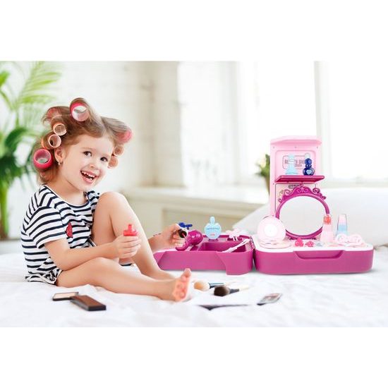 Dětský salón krásy v kufříčku Beauty Shop