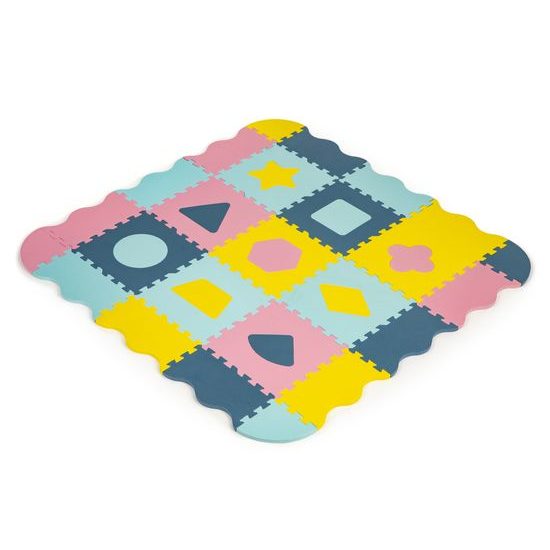 Ecotoys XXL pěnová puzzle hrací deka Happy Color