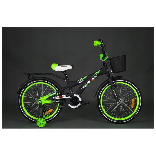 Mexller dětské kolo BMX 20" černozelená