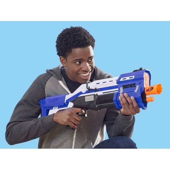 Dětská pistole na pěnové náboje Nerf Shotgun Fortnite