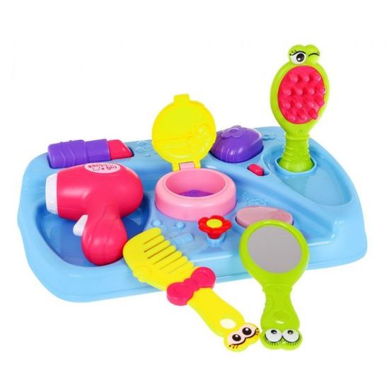 Huile Toys toaletní stoleček v kufříku se světlem a zvukem Makeup Box