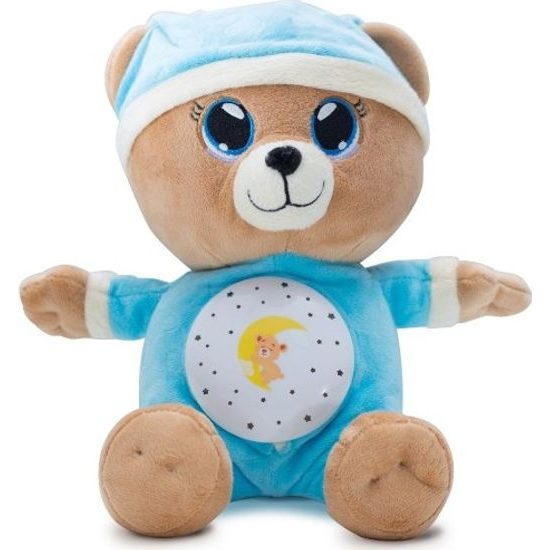 Medvídek Usínáček - modrý na baterie