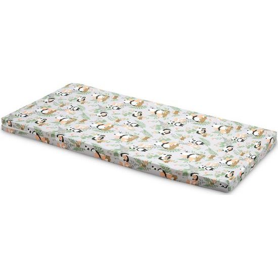 Dětská matrace do postýlky panda a liška 120x60 cm