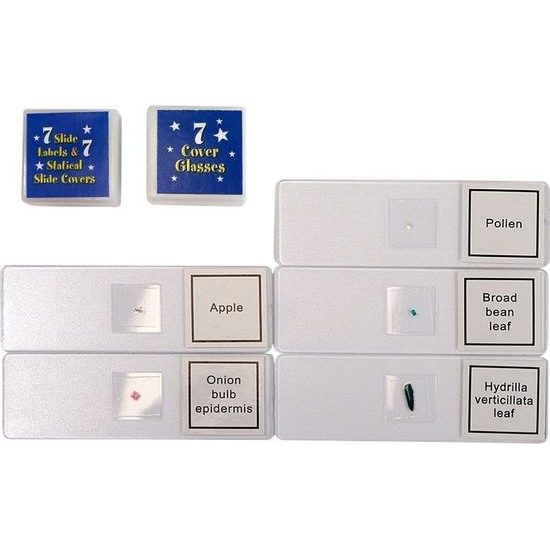 Dětský mikroskop v kufru  28 prvků 300x 600x 1200x