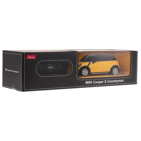 Rastar auto na dálkové ovládání Mini Cooper S Countryman 1:24 žluté
