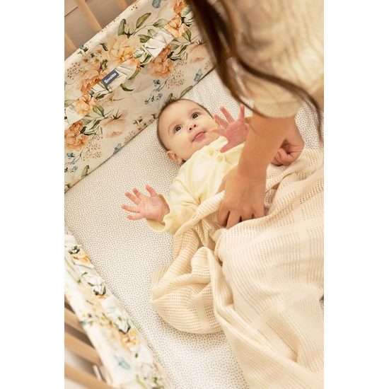 Ochranný mantinel do postýlky Sensillo - Magnolie