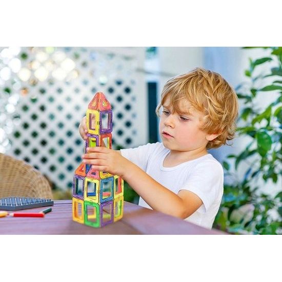 Doris magnetická stavebnice XXL v kufříku Magical Magnet 72 dílů