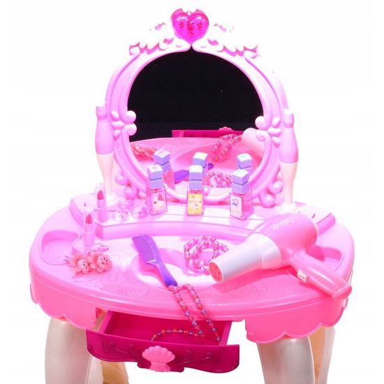 Dětský toaletní stoleček s příslušenstvím Glamour Mirror