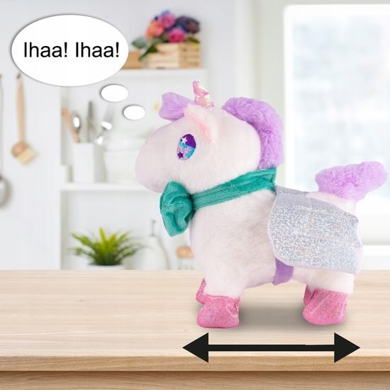 Interaktivní plyšový jednorožec s příslušenstvím Cute Unicorn