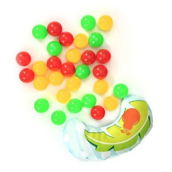 Ecotoys hrací deka 3v1 se 30 míčky Funny Ocean