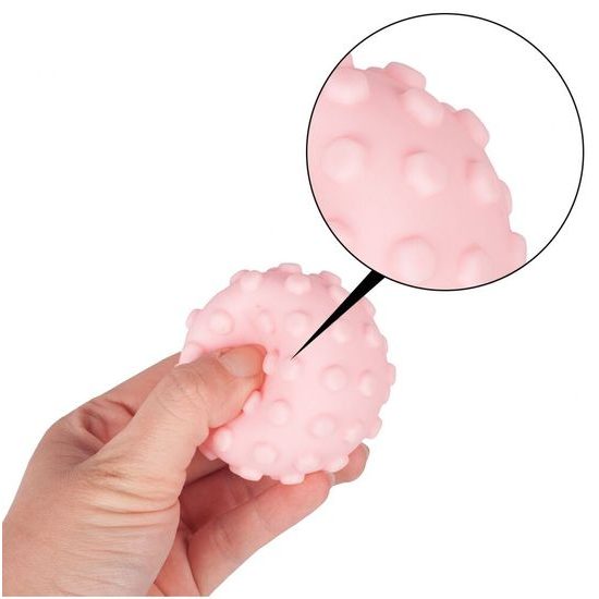 Senzorické míčky pro nejmenší Soft Rubber Ball 8 kusů