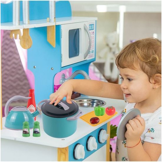 Sada dětského kuchyňského nádobí Happy Chef - 33 součástí