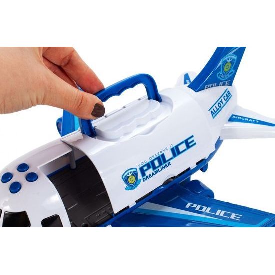 Interaktivní letadlo se světly a zvuky Police Airplane II