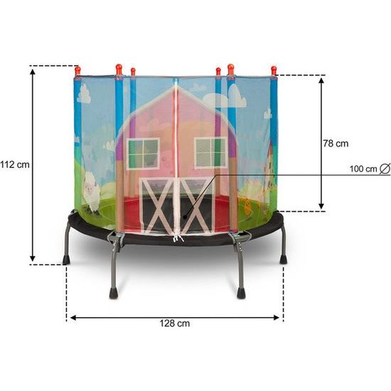 Dětská trampolína Farm