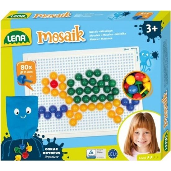 Mozaika klobouček - hladký 80ks