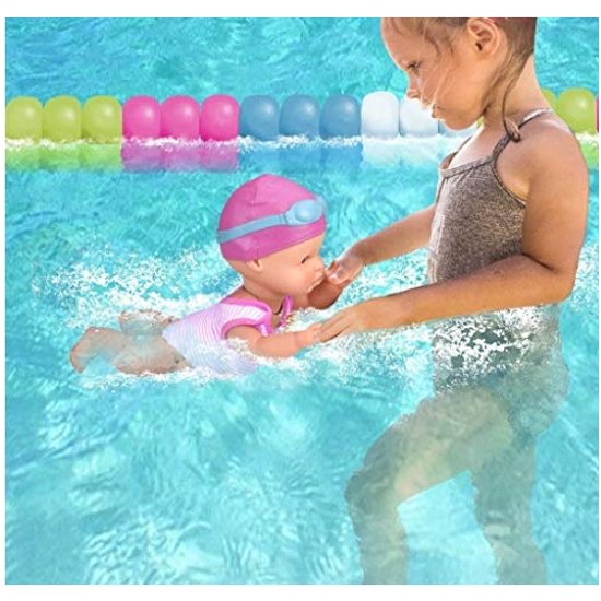 Voděodolná panenka na plavání Swimming Doll