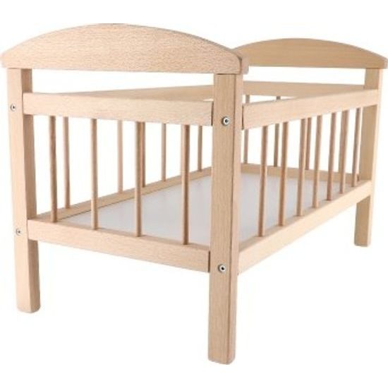 Dřevěná Postýlka pro panenky - velká