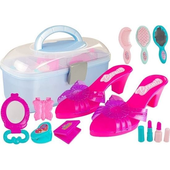 Dětská sada krásy se střevíčky v kufru