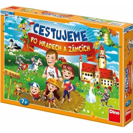 Cestujeme po hradech a zámcích - společenská hra