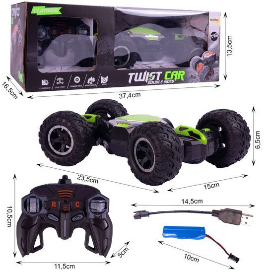 Kaskadérské auto na dálkové ovládání Twist Car