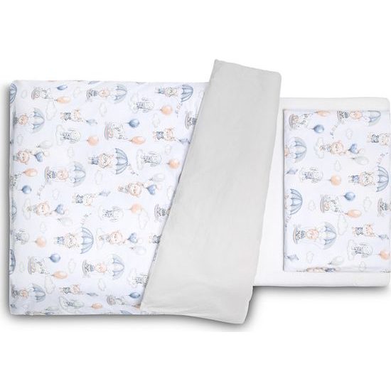 Sensillo Povlečení let balónem v oblacích 100x135cm