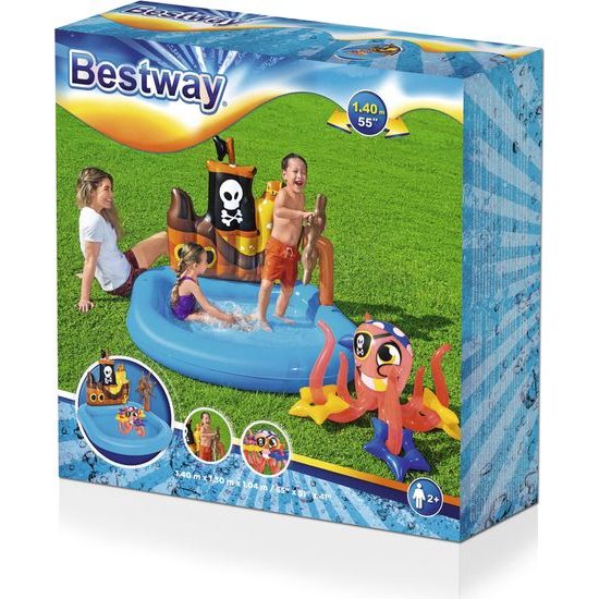 Dětský nafukovací bazén s doplňky 140x130x104cm Bestway 52211