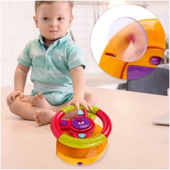 Interaktivní volant se zvuky a světly Wheel Toy
