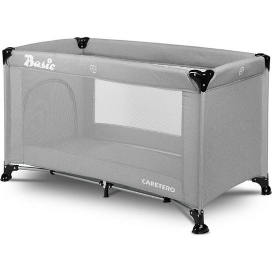 Cestovní postýlka CARETERO Basic 2016 grey