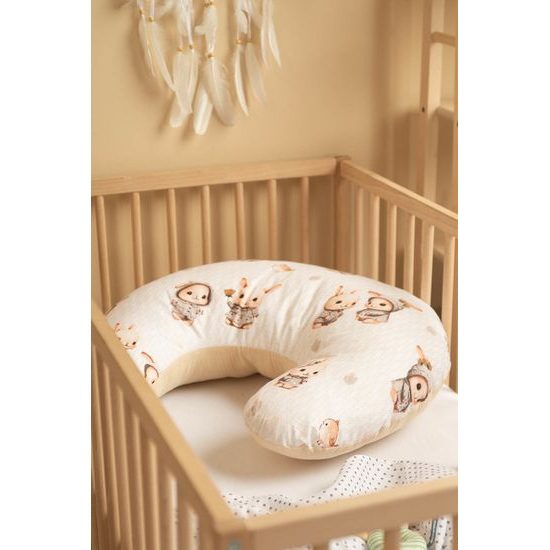 Kojící polštář Králiček, meruňková