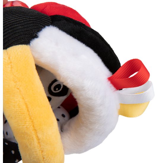 CANPOL babies Senzorický míček LENOCHOD s chrastítkem a pískátkem BabiesBoo