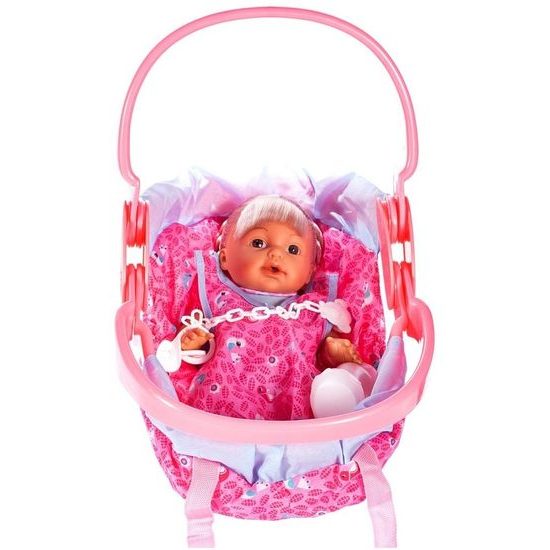 Interaktivní panenka s nosítkem Baby Doll 30 cm