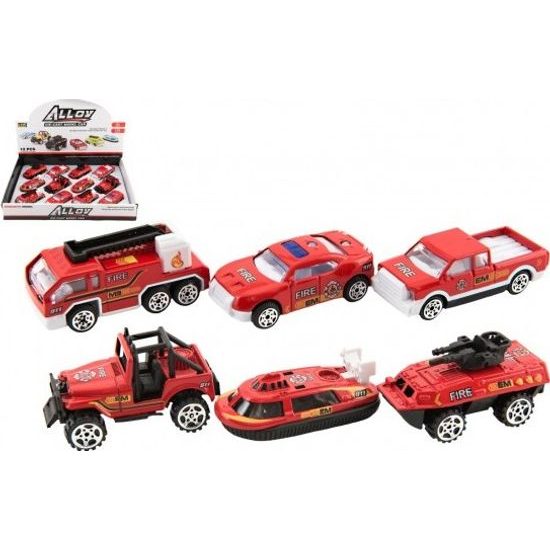 Auto hasiči na volný chod - mix druhů