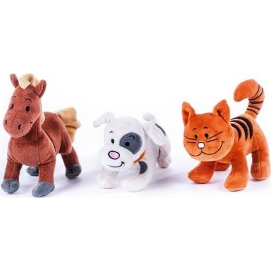 Zvířátko - Moje první zvířátka se zvukem - mix 3 druhy