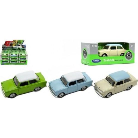 Auto Welly Trabant - mix barev