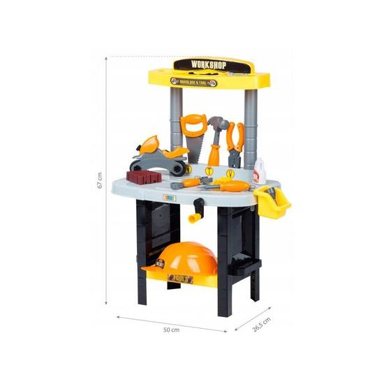 Ecotoys dětský pracovní stůl Workshop