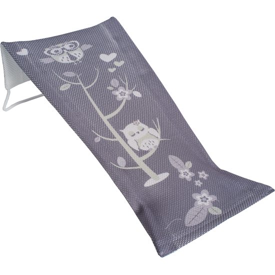 Látkové lehátko ke koupání Sova šedé