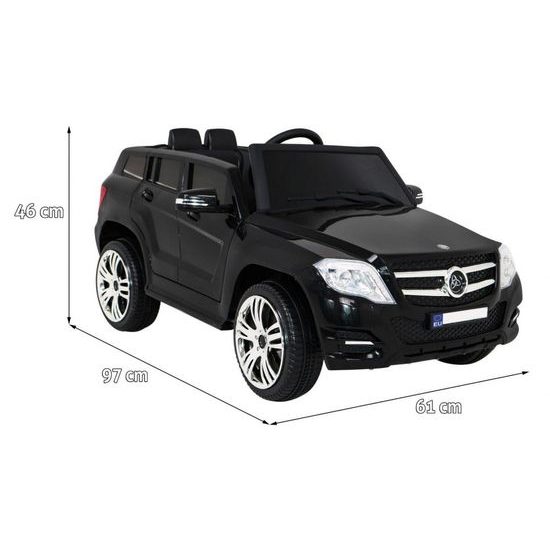 Dětské elektrické autíčko City Rider černé