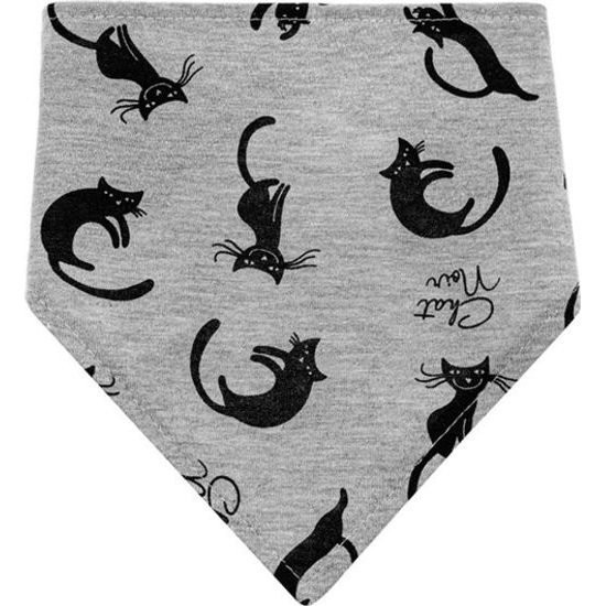 Kojenecký šátek na krk bryndáček Akuku Kočky